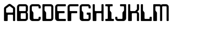 JLS Data Gothic JLS Space Gothic Regular Font UPPERCASE