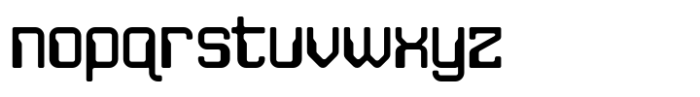 JLS Data Gothic JLS Space Gothic Regular Font LOWERCASE
