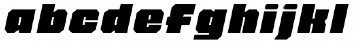 JLS OverKill Champion Oblique Font LOWERCASE