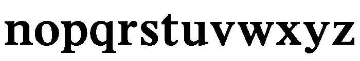 JLBelligerentTimes SemiBold Font LOWERCASE