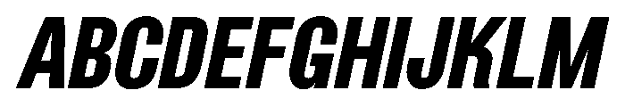 JLImpactNieuw 2024BuoyantItalic Font UPPERCASE