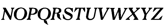 JLJoseleen 2018RegItalic Font UPPERCASE