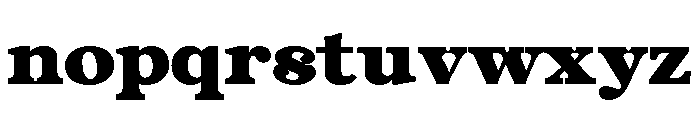 JLLimpetGranite Black Font LOWERCASE