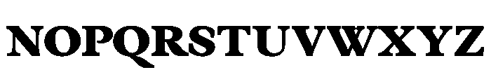 JLLimpetGranite Heavy Font UPPERCASE
