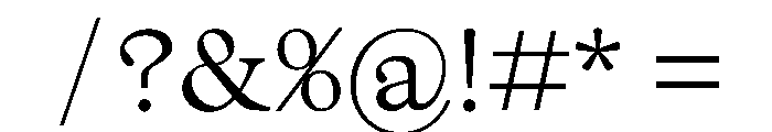 JLLimpetGranite Light Font OTHER CHARS