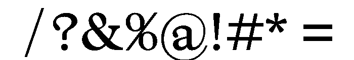 JLLimpetGranite Medium Font OTHER CHARS