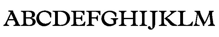 JLLimpetGranite Medium Font UPPERCASE