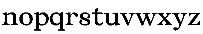 JLLimpetGranite Medium Font LOWERCASE