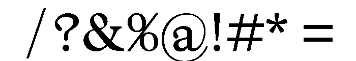 JLLimpetGranite Regular Font OTHER CHARS