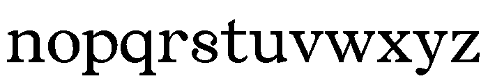 JLLimpetGranite Regular Font LOWERCASE