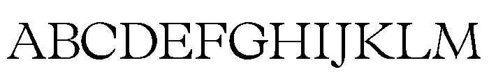 JLLimpetGranite Thin Font UPPERCASE