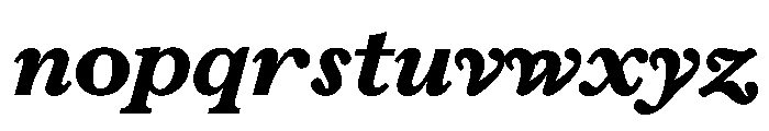 JLLimpetIntertidal ExtraBold Font LOWERCASE