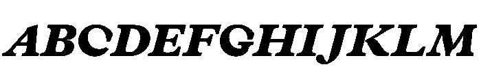 JLLimpetIntertidal Heavy Font UPPERCASE