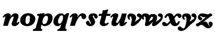 JLLimpetIntertidal Heavy Font LOWERCASE