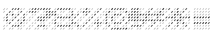 JLTicker Eight Font OTHER CHARS