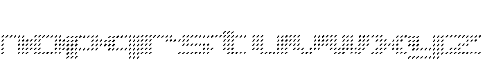 JLTicker Eight Font LOWERCASE