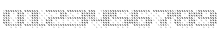JLTicker Four Font OTHER CHARS