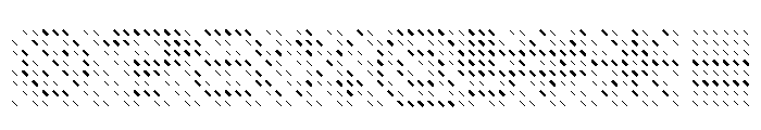 JLTicker Four Font OTHER CHARS