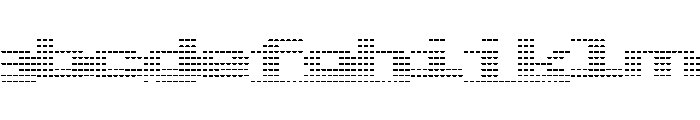 JLTicker Nine FONT