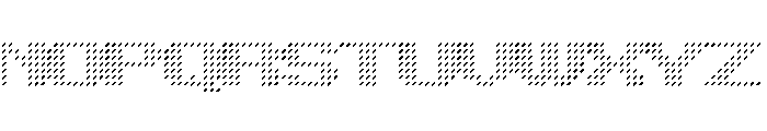 JLTicker2 Eight Font UPPERCASE