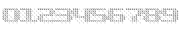 JLTicker2 Four Font OTHER CHARS