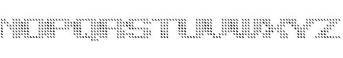 JLTicker2 Four Font UPPERCASE