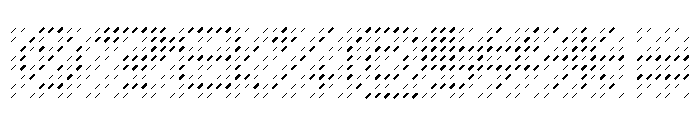 JLTicker3 Eight Font OTHER CHARS