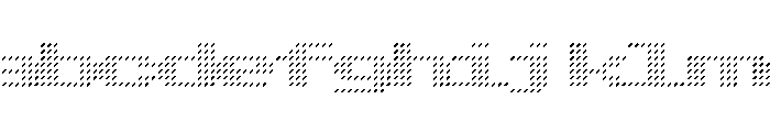 JLTicker3 Eight FONT