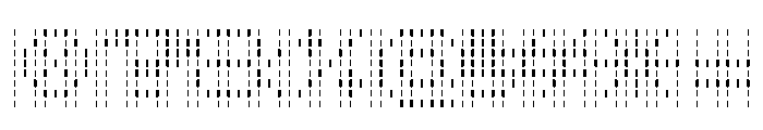 JLTicker3 Six Font OTHER CHARS