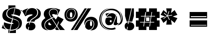 J.M. Nexus Grotesque Font OTHER CHARS