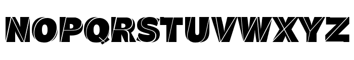 J.M. Nexus Grotesque Font UPPERCASE