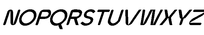 JMHAva-BoldItalic Font UPPERCASE