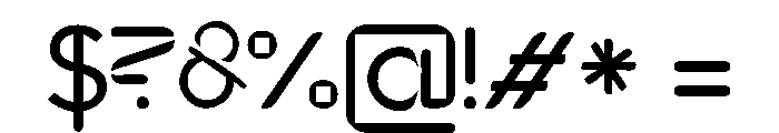 JMHAva-Regular Font OTHER CHARS