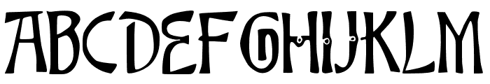 JMHBambooCaps-Regular Font LOWERCASE