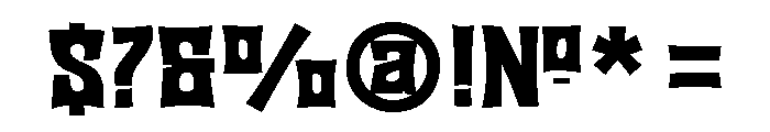 JMHBronze-Bold Font OTHER CHARS