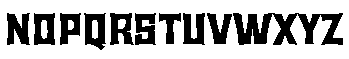 JMHBronze-Bold Font UPPERCASE