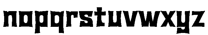 JMHBronze-Bold Font LOWERCASE