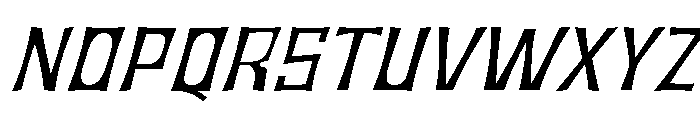 JMHBronzeFine-Italic Font UPPERCASE