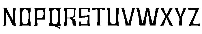 JMHBronzeFine-Regular Font UPPERCASE