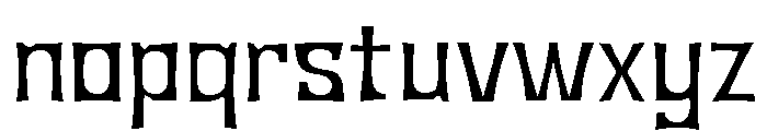 JMHBronzeFine-Regular Font LOWERCASE