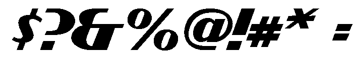 JMHCOMICS-BoldItalic Font OTHER CHARS