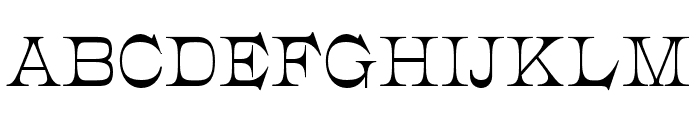 JMHCajita-Regular Font UPPERCASE