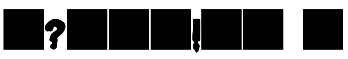 JMHHALLOWEEN-Regular Font OTHER CHARS