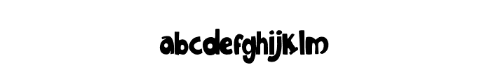 JMHHarryDicksonOne-Regular Font LOWERCASE