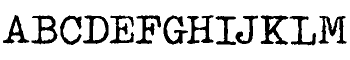 JMHHermes3000-Regular Font UPPERCASE