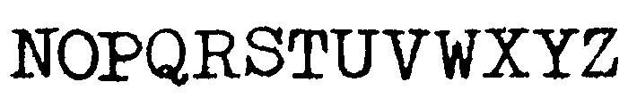 JMHHermes3000-Regular Font UPPERCASE