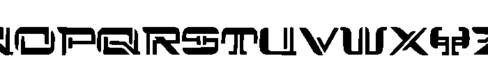 JMHLeeWest-Regular Font UPPERCASE