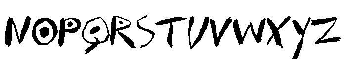 JMHPICASSOLITHOGRAPH1964-Regula Font UPPERCASE