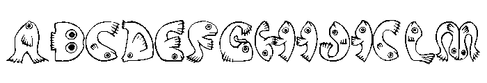 JMHPez-Regular Font UPPERCASE