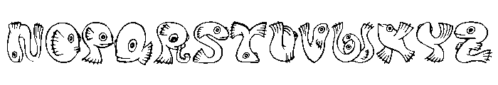 JMHPez-Regular Font LOWERCASE